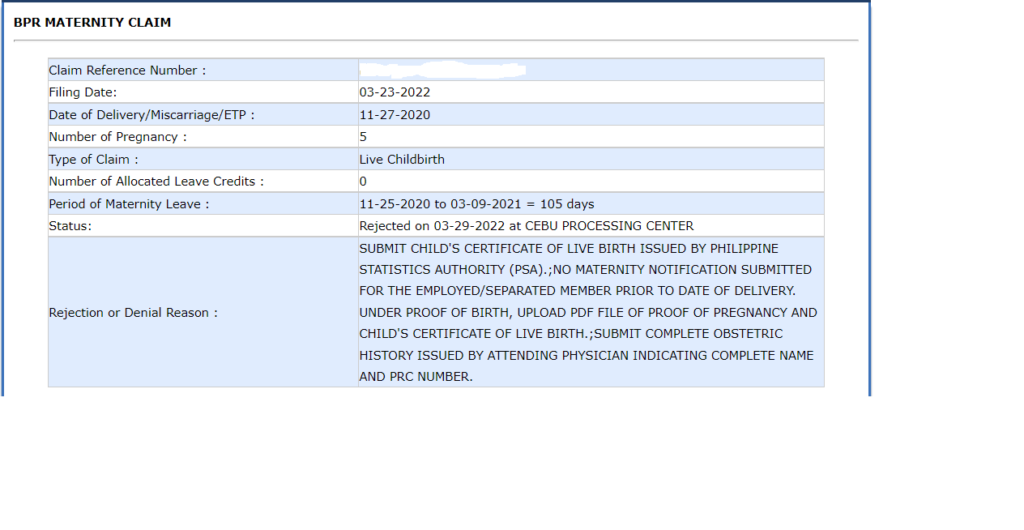 Late filing of SSS maternity benefits Frugal Teacher Mommy